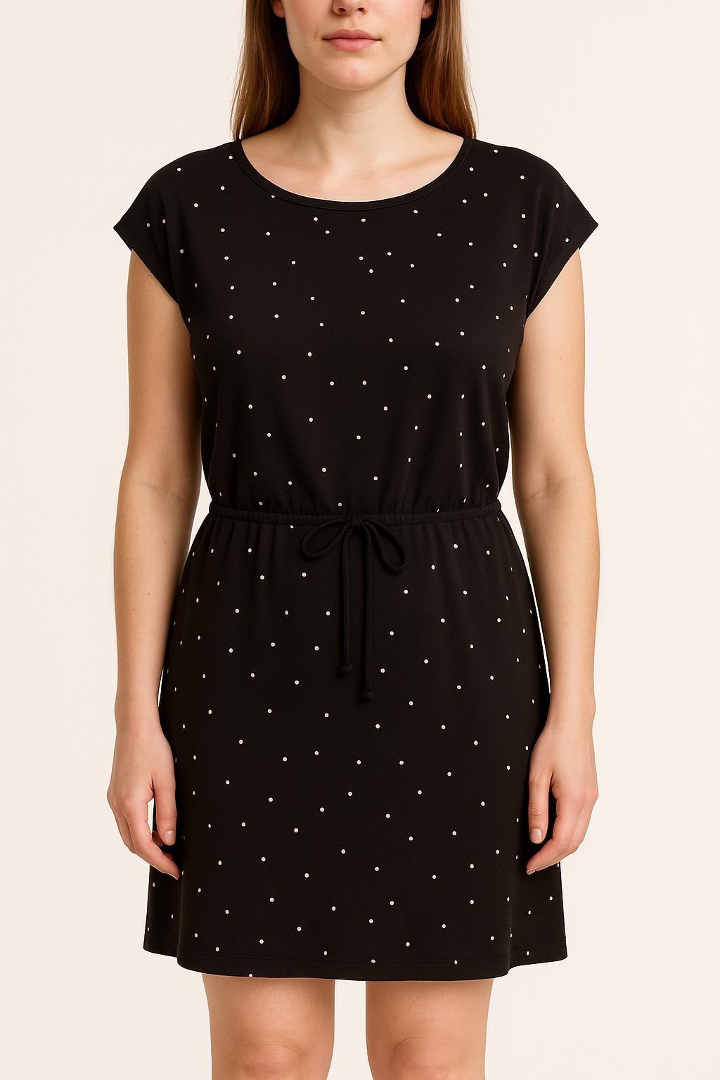 Robe Courte Noire et Blanche - Taille L/40