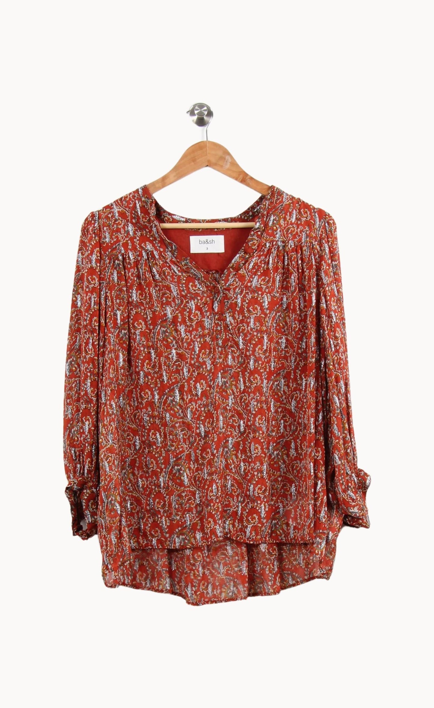 Blouse Rouge - Taille L/40