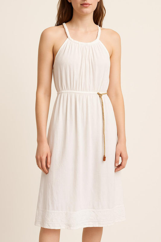 Robe Midi Blanche - Taille M/38