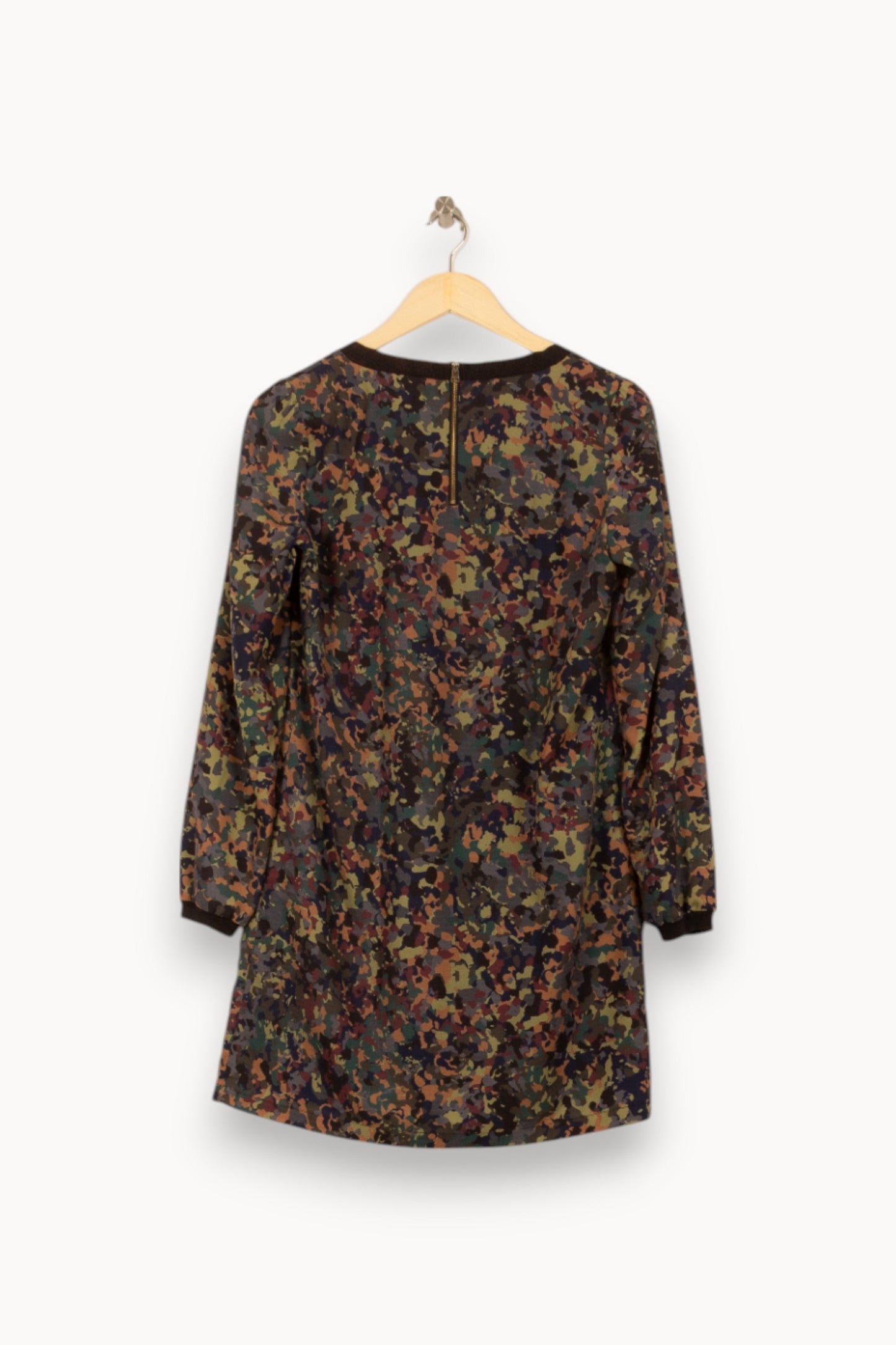 Robe Courte Verte et Noire - Taille S/36