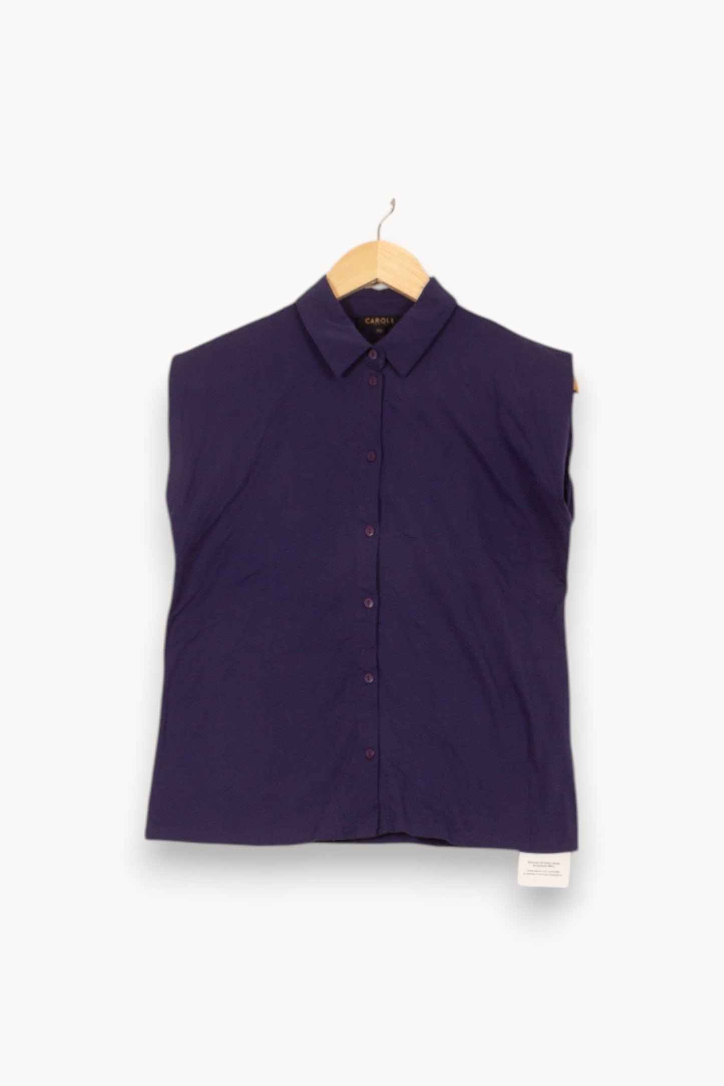 Chemisier Sans Manches Bleu - Taille XS/34