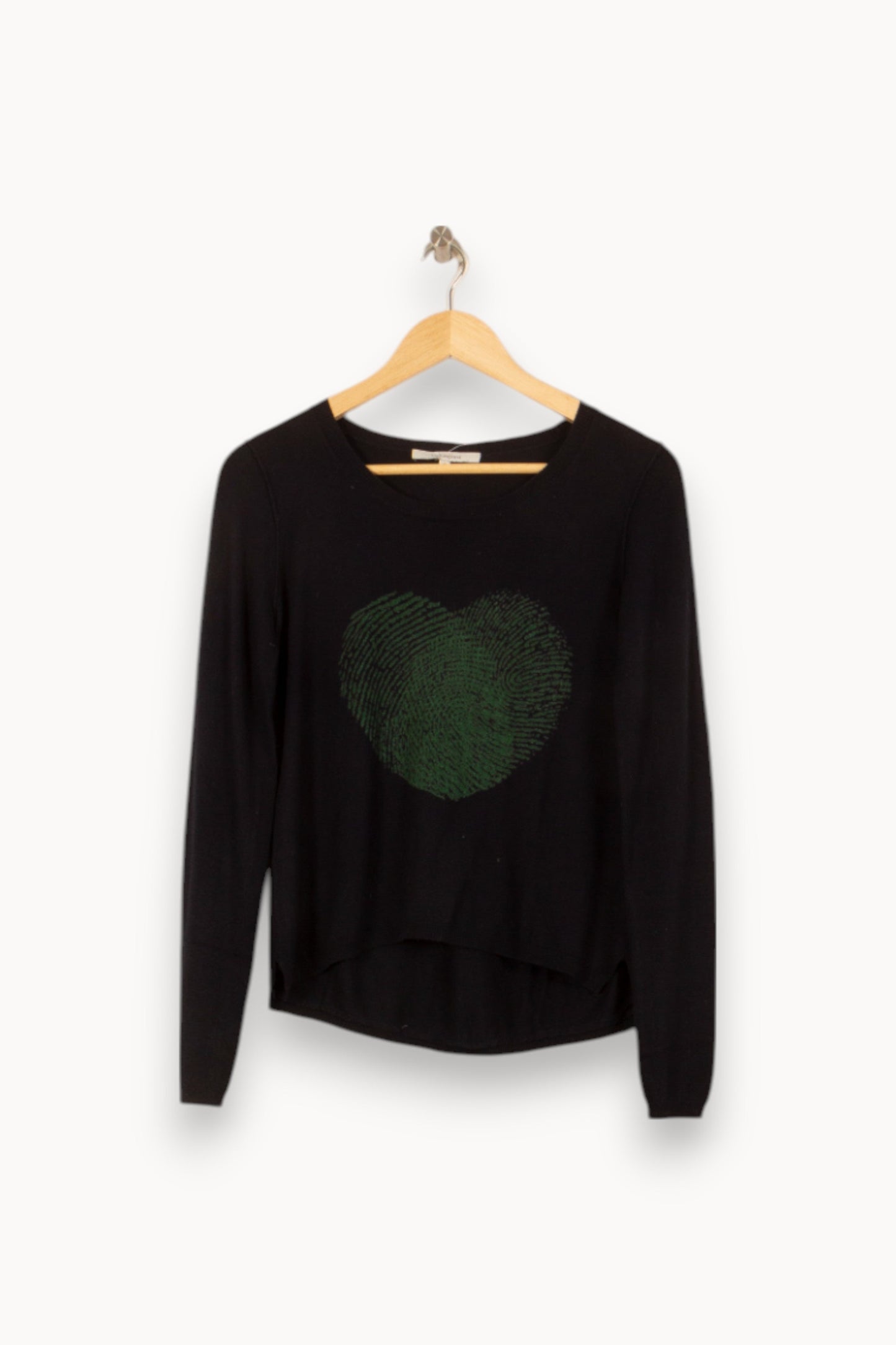 Pull Noir et Vert - Taille S/36