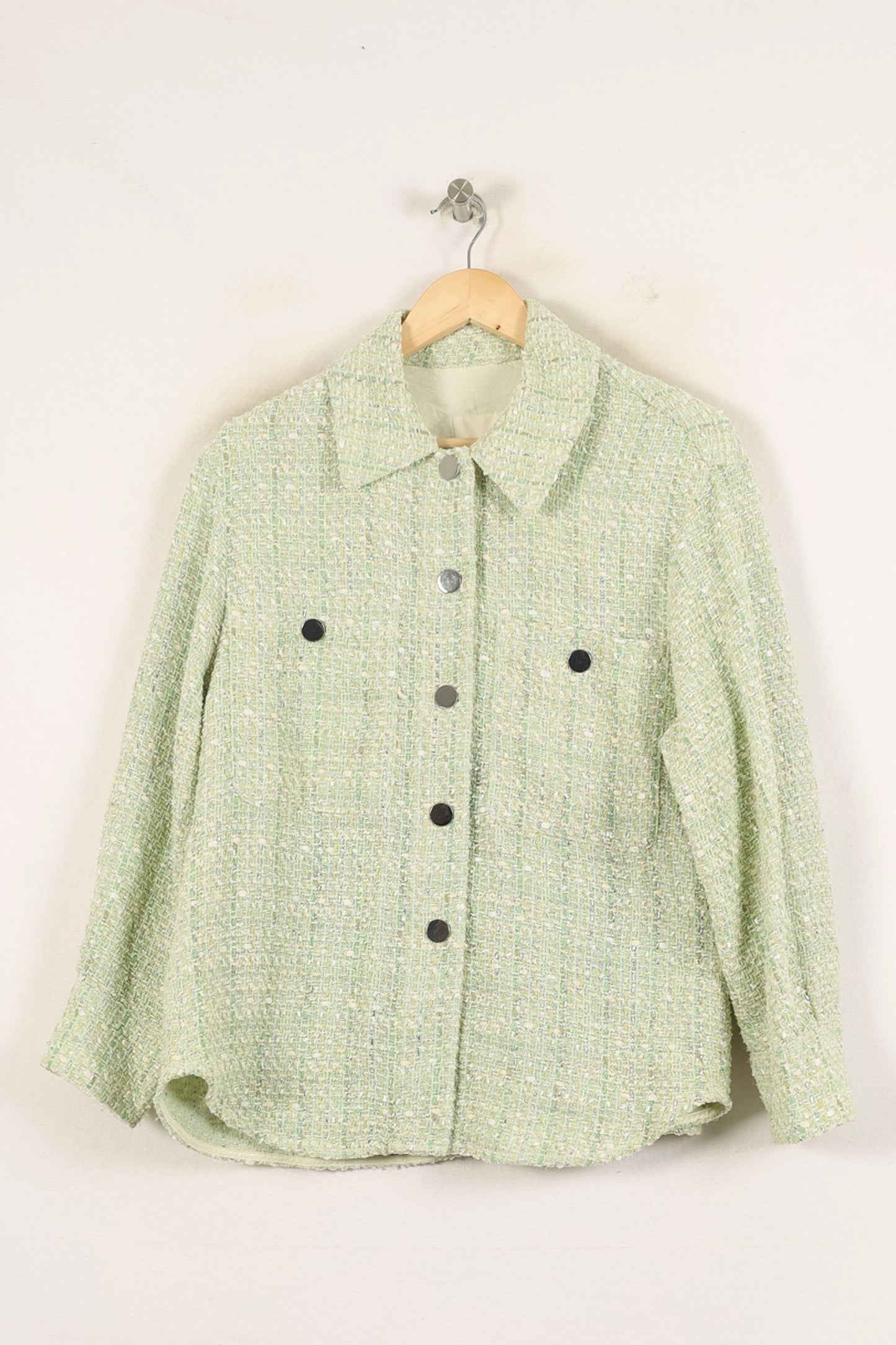 Surchemise et tweed Verte - Taille L/40