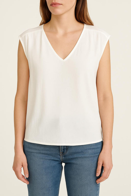 Débardeur Blanc - Taille M/38