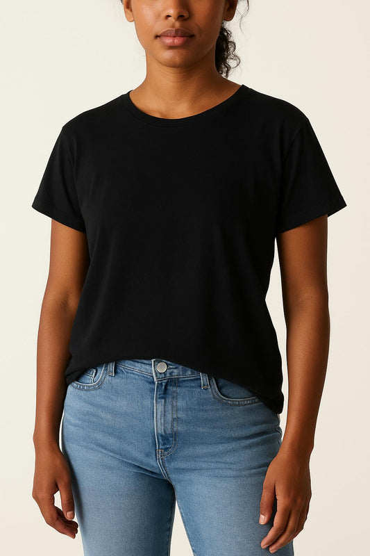 Tee-shirt Noir - Taille S/36
