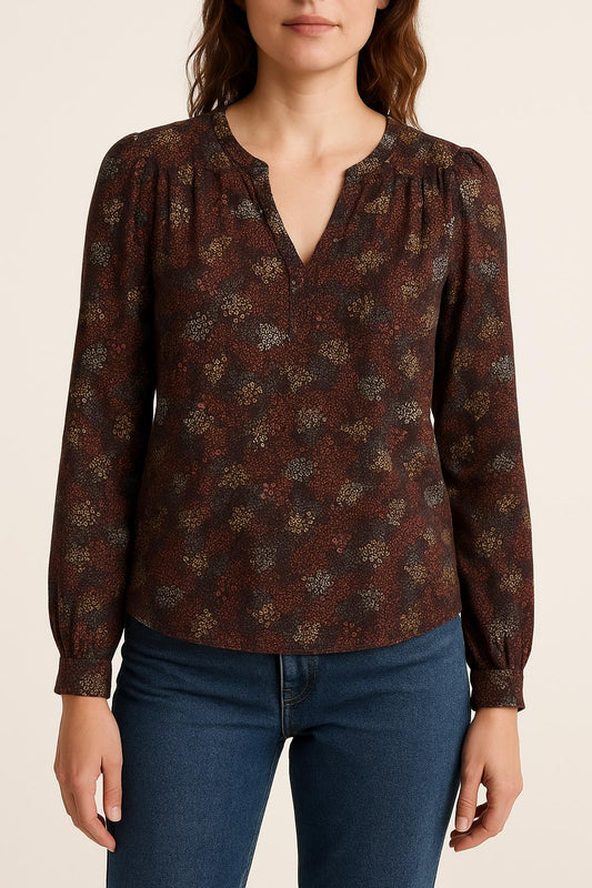 Blouse multicolore - Taille XS/34