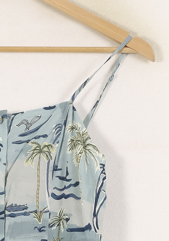 Robe Longue Bleue - Taille S/36