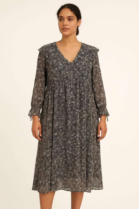 Robe Longue Grise - Taille L/40