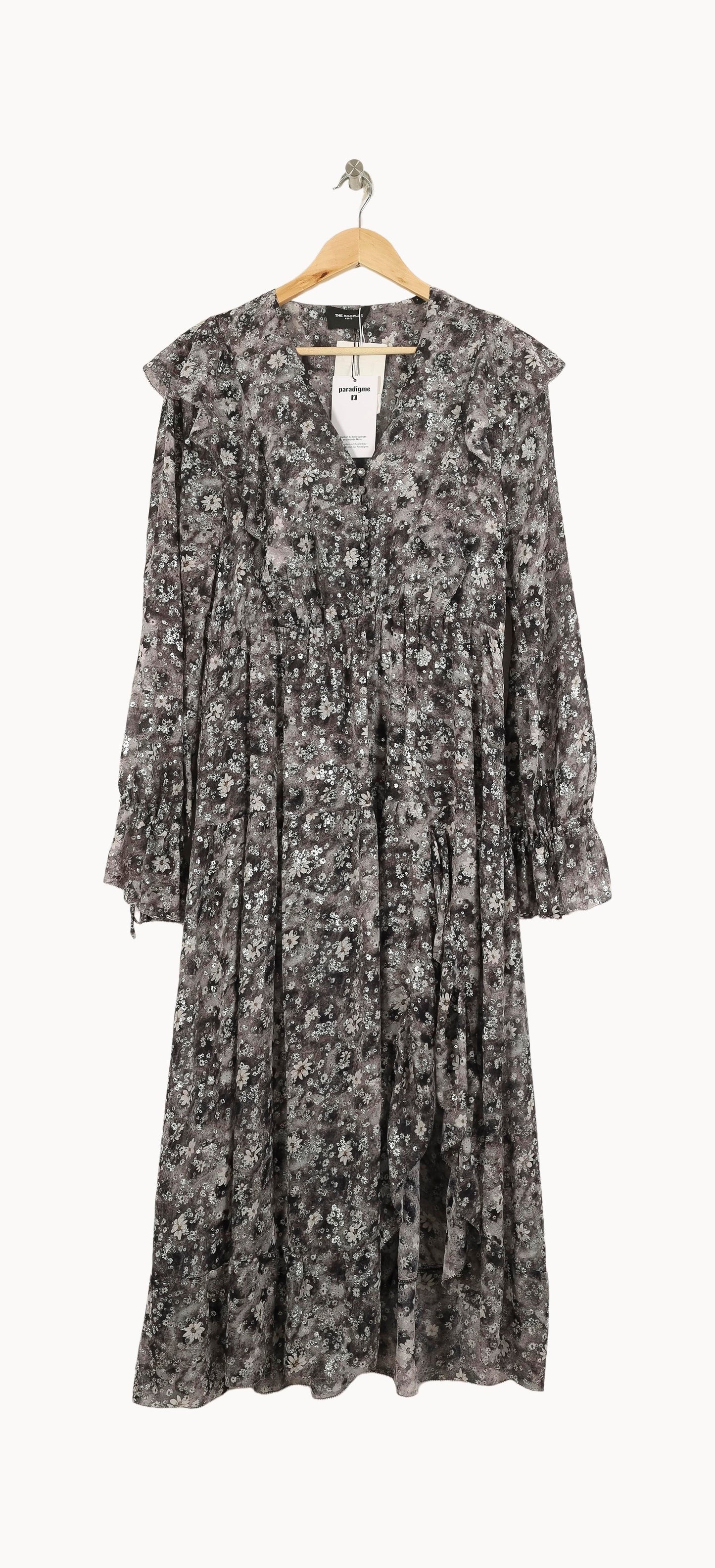 Robe Longue Grise - Taille L/40