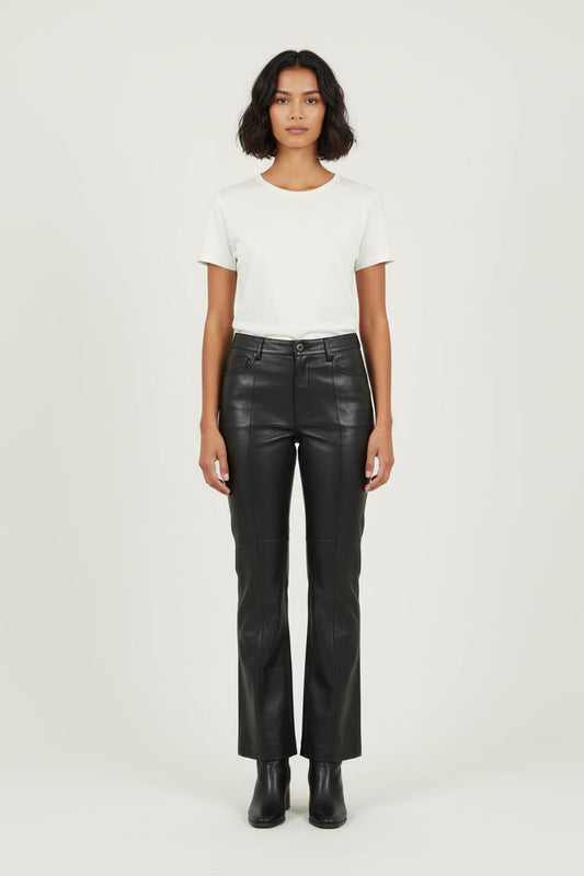 Pantalon Évasé Noir - Taille M/38