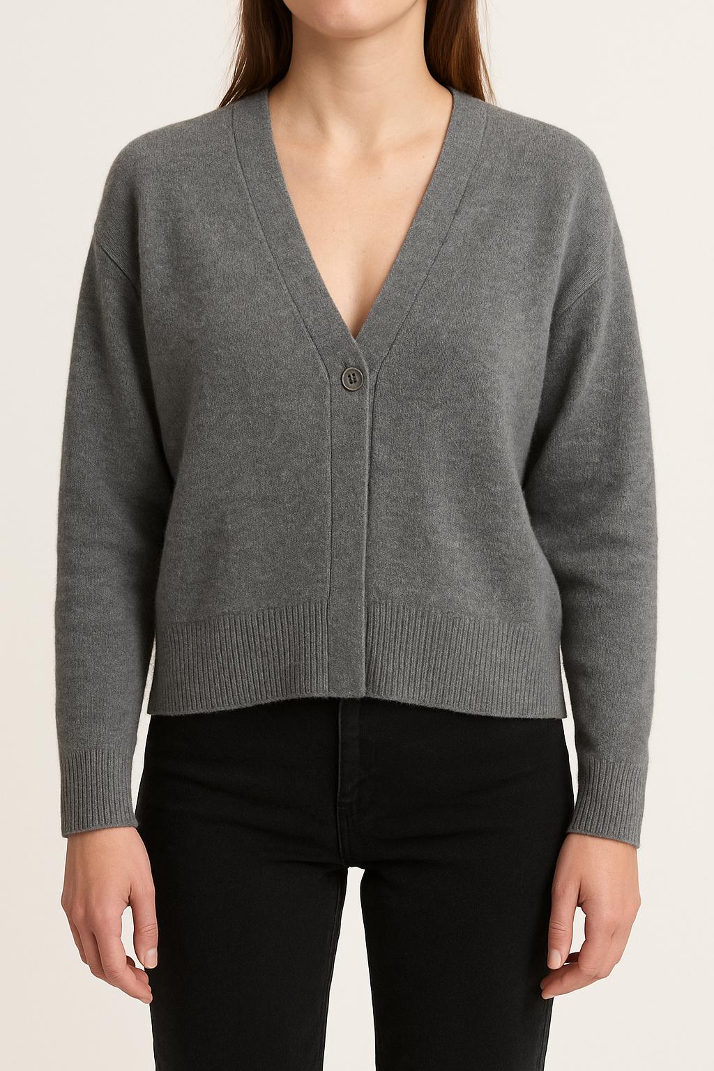 Cardigan Gris - Taille M/38