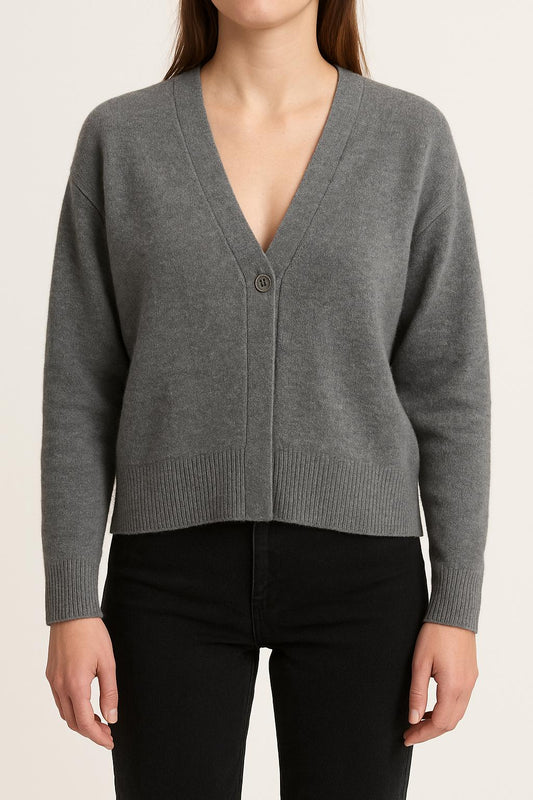 Cardigan Gris - Taille M/38