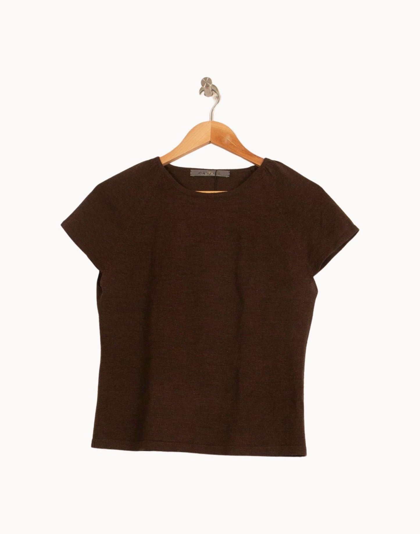 Tee-shirt Marron - Taille XL/42