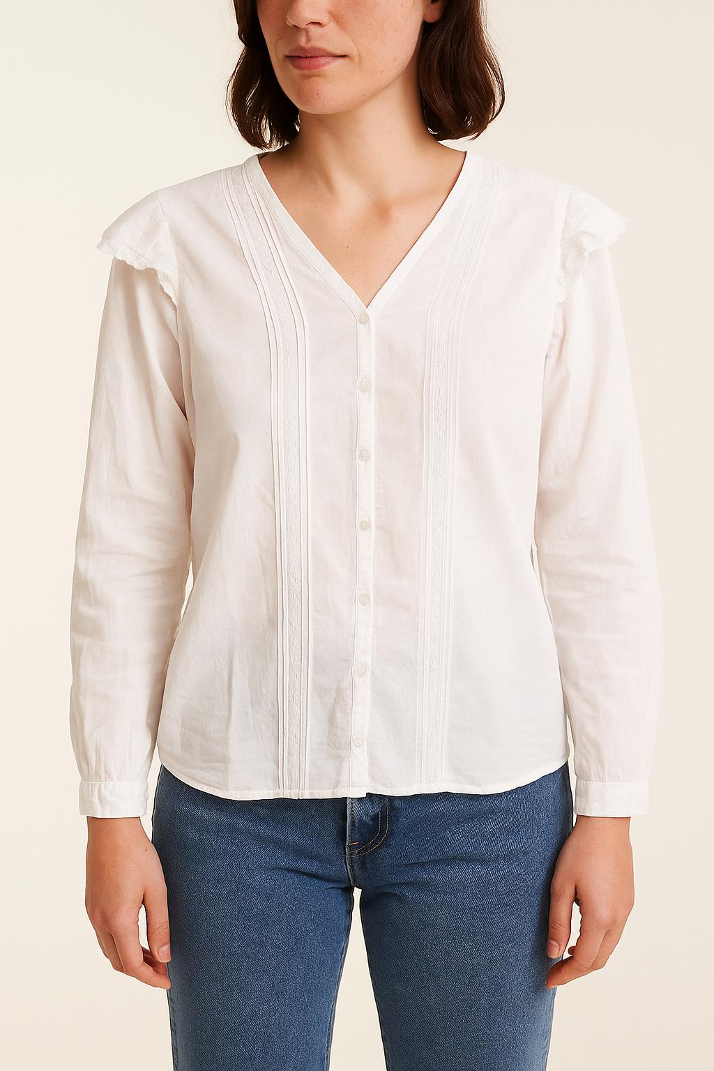 Blouse Blanche - Taille XS/34