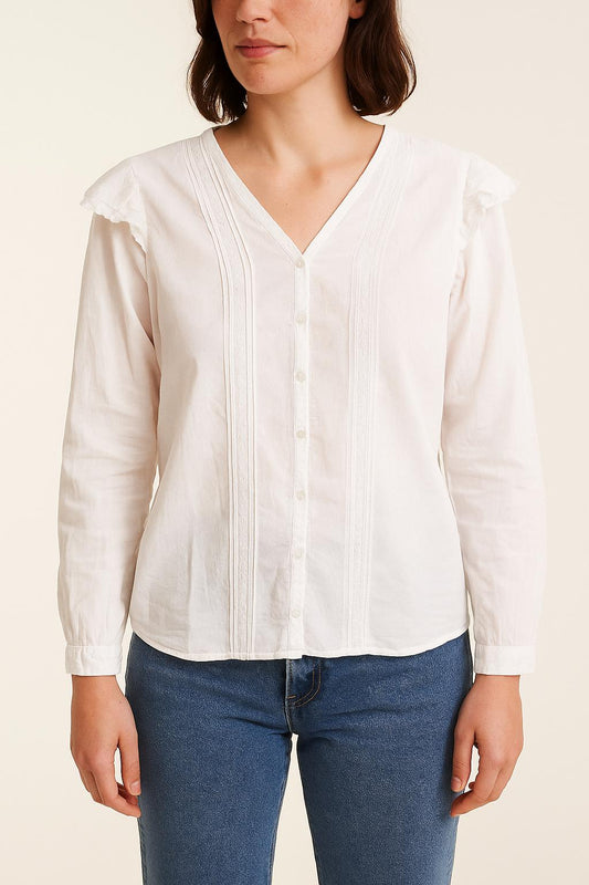 Blouse Blanche - Taille XS/34
