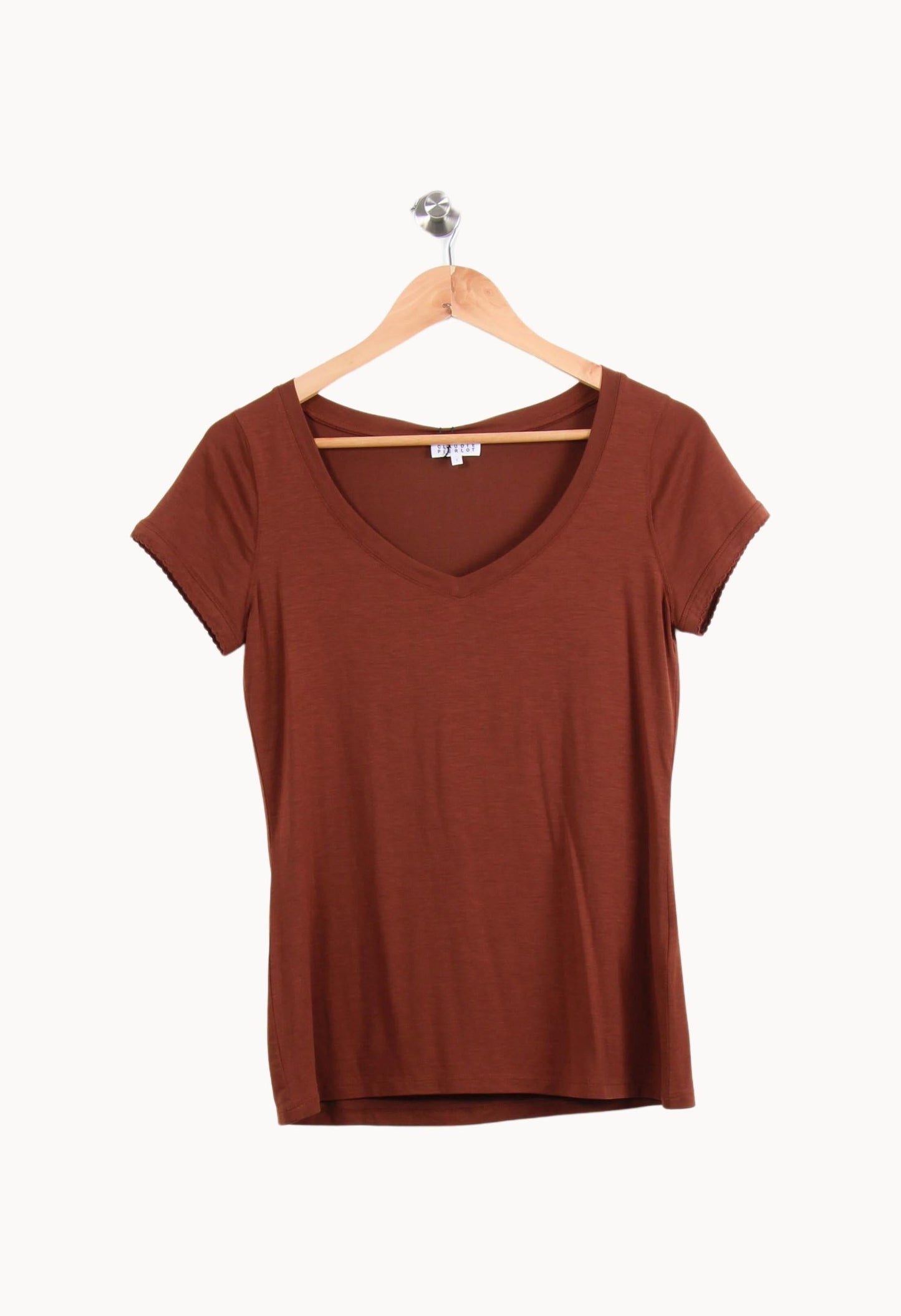 Tee-shirt Marron - Taille S/36