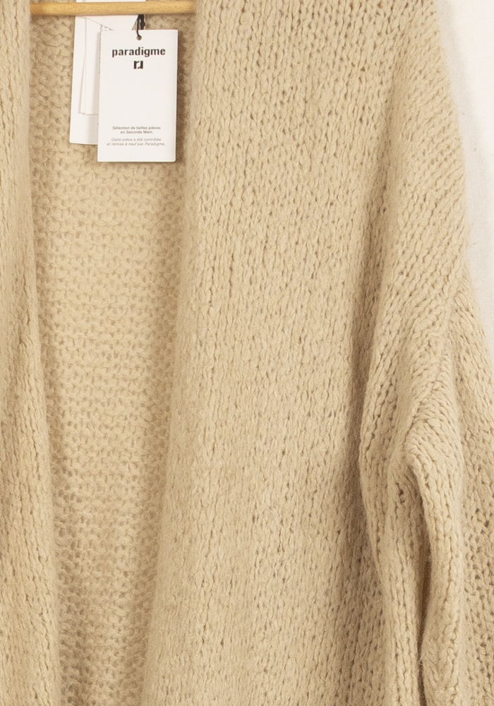 Gilet beige - Taille L/40