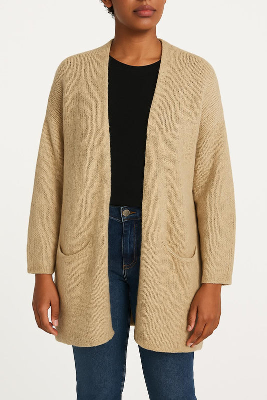 Cardigan Beige - Taille L/40