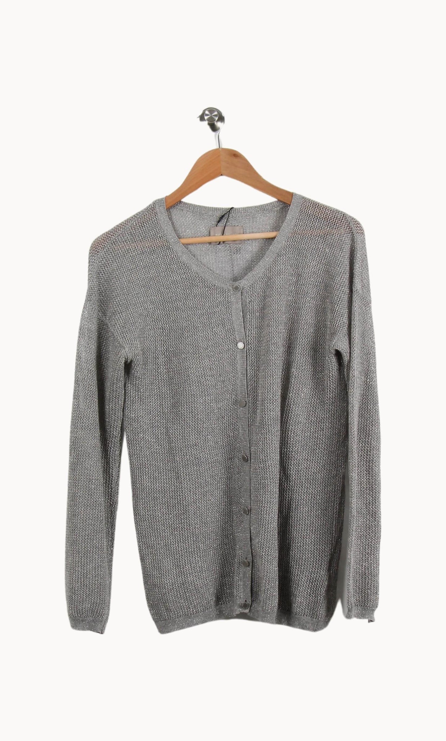 Cardigan Gris - Taille L/40