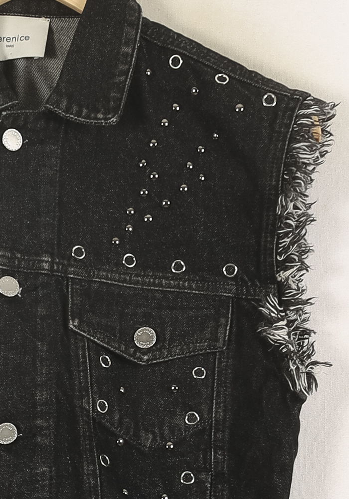 Veste Sans Manches Noire - Taille S/36