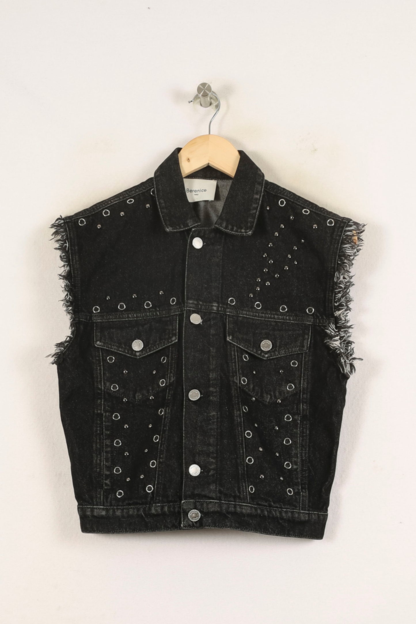 Veste Sans Manches Noire - Taille S/36