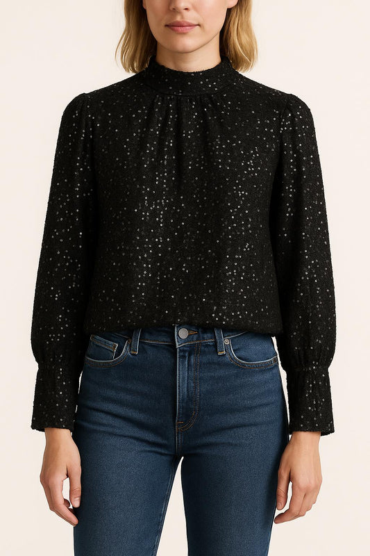 Blouse noire - Taille XS/34