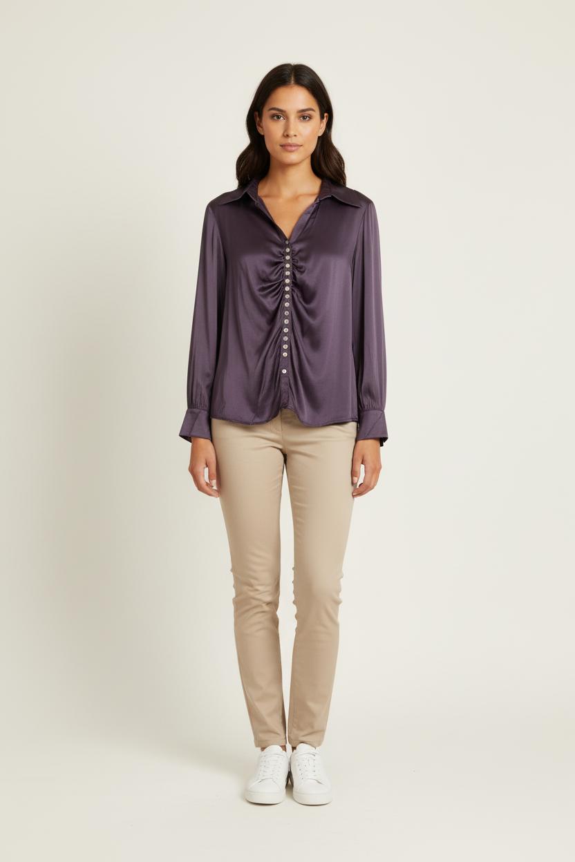 Blouse Violette - Taille XXL/44