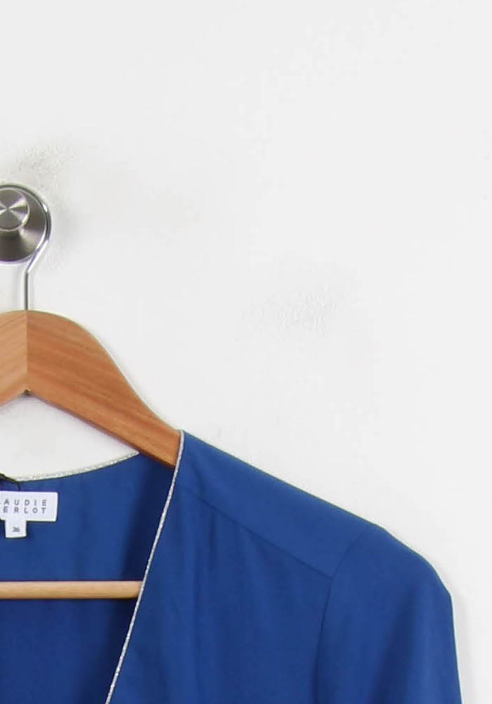 Blouse Bleue - Taille S/36