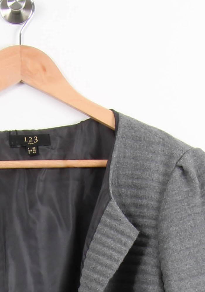 Veste Courte Grise - Taille L/40