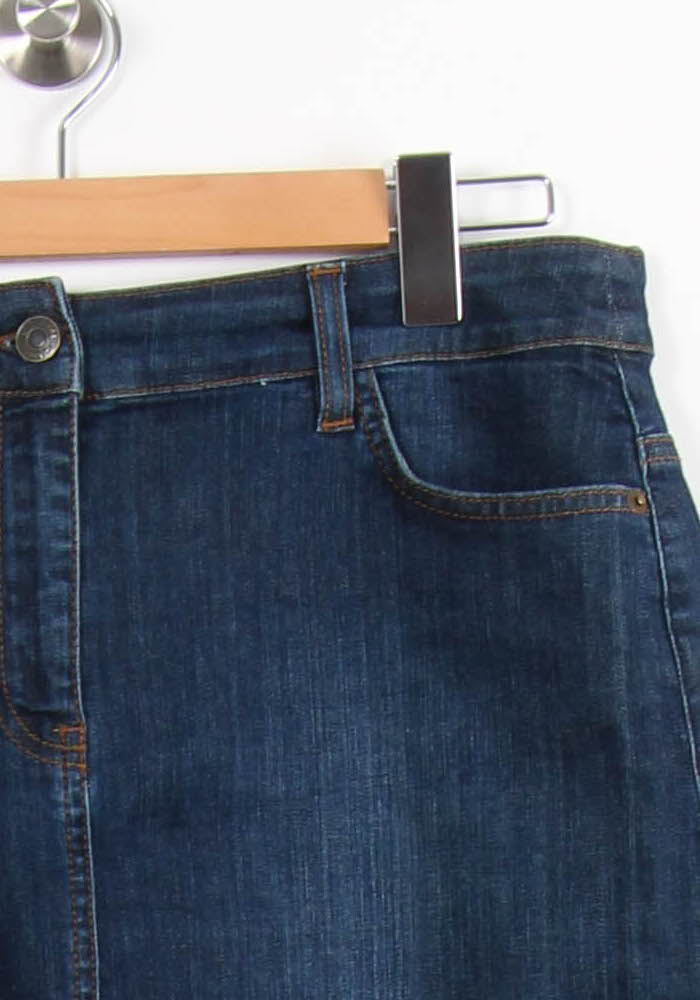 Jupe en Jean Bleu - Taille L/40