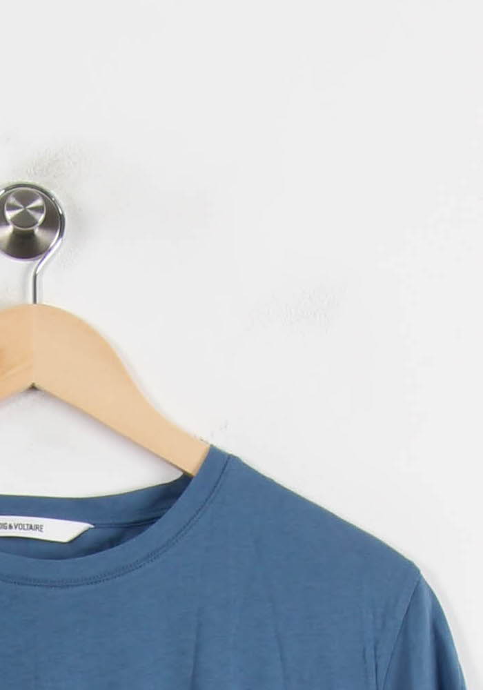 Tee-shirt Bleu - Taille XS/34