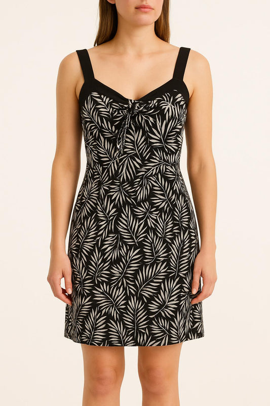 Robe Courte Noire et Blanche - Taille M/38