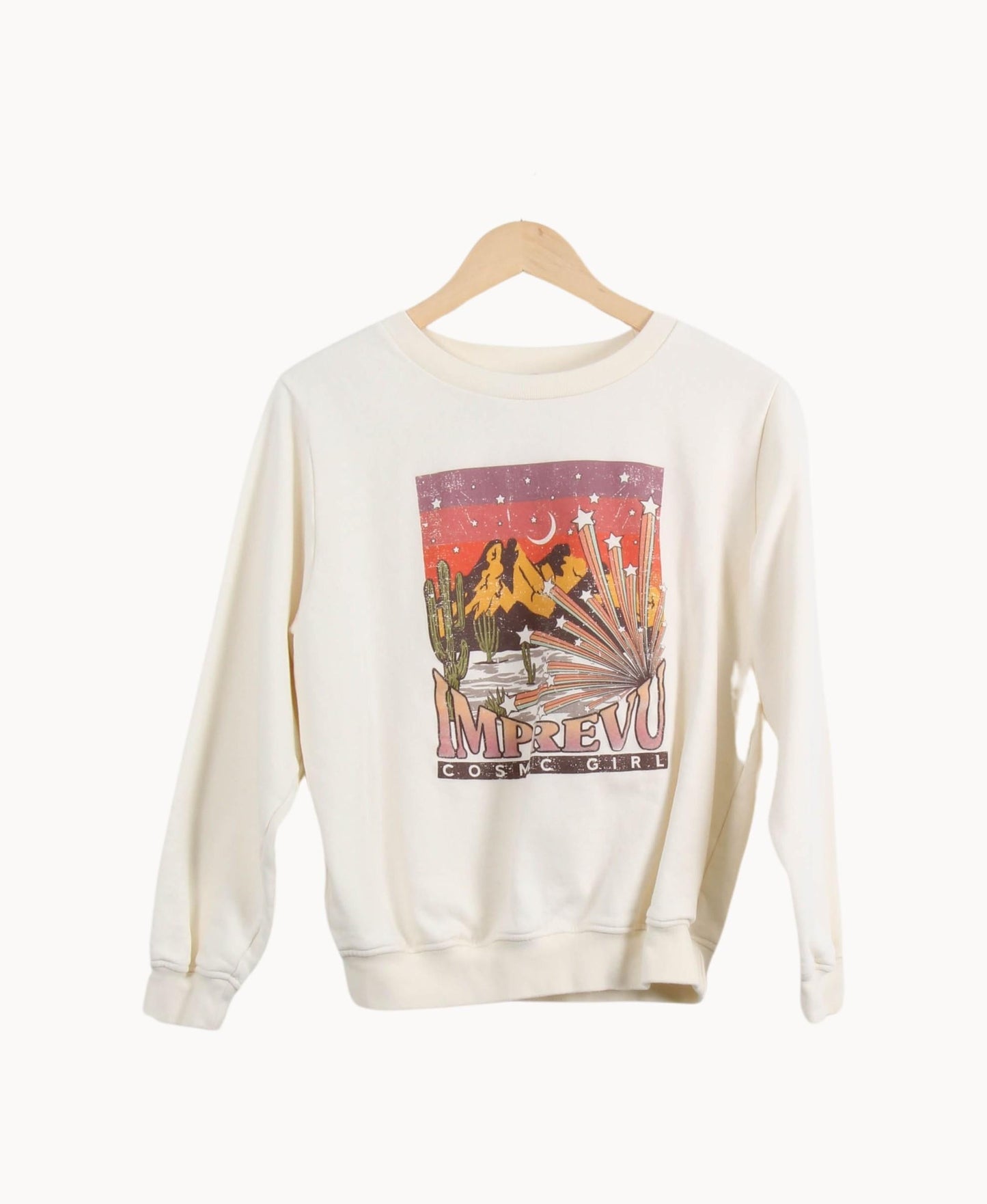 Sweat-shirt beige - Taille S/36