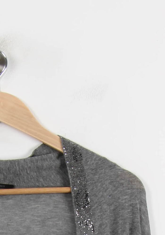 Cardigan Gris - Taille L/40