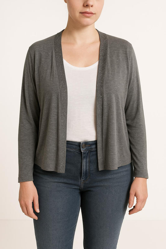 Cardigan Gris - Taille L/40