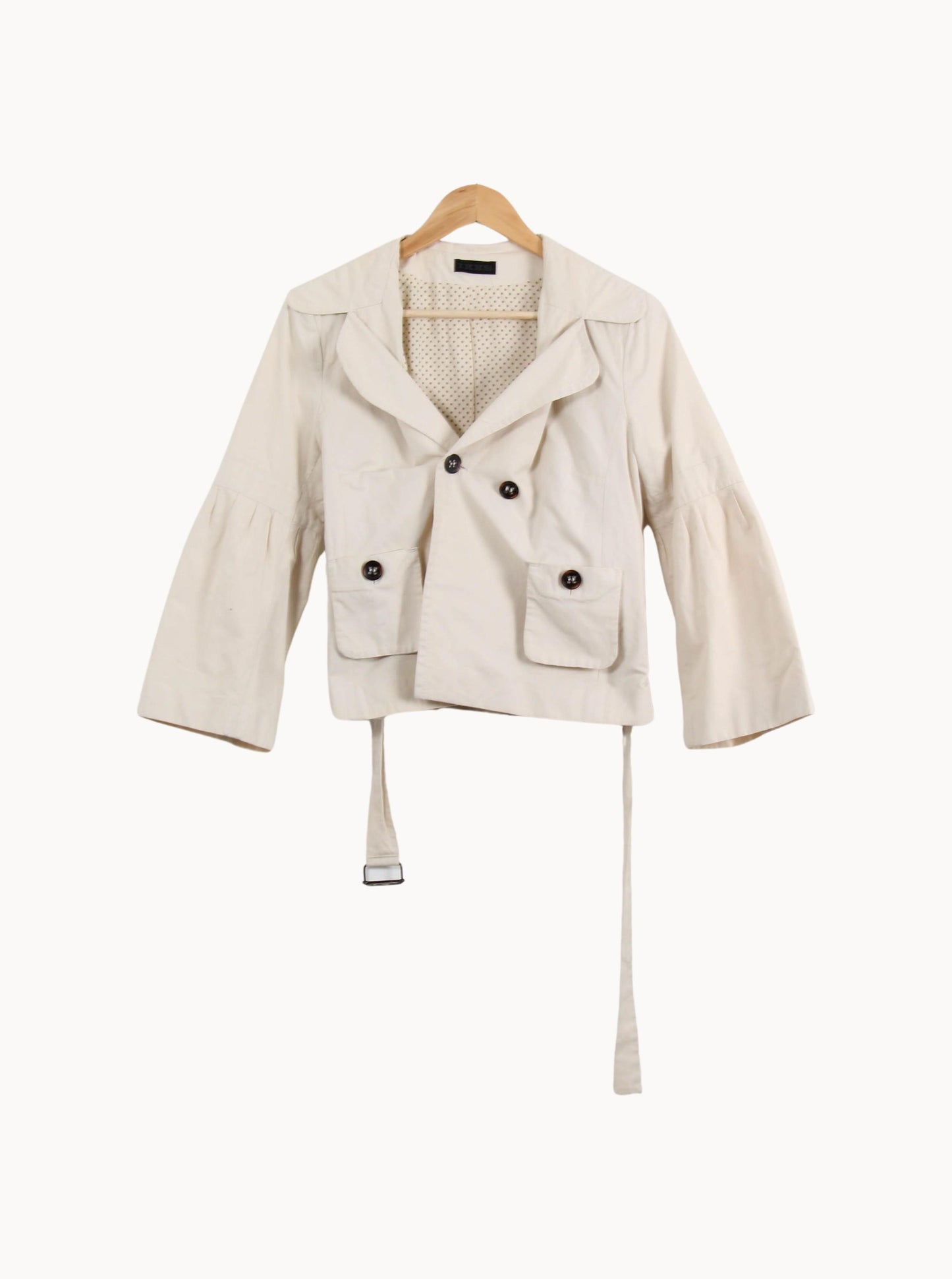 Veste Courte Beige - Taille XL/42
