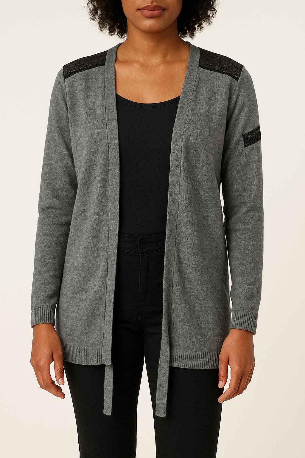 Cardigan Gris - Taille M/38