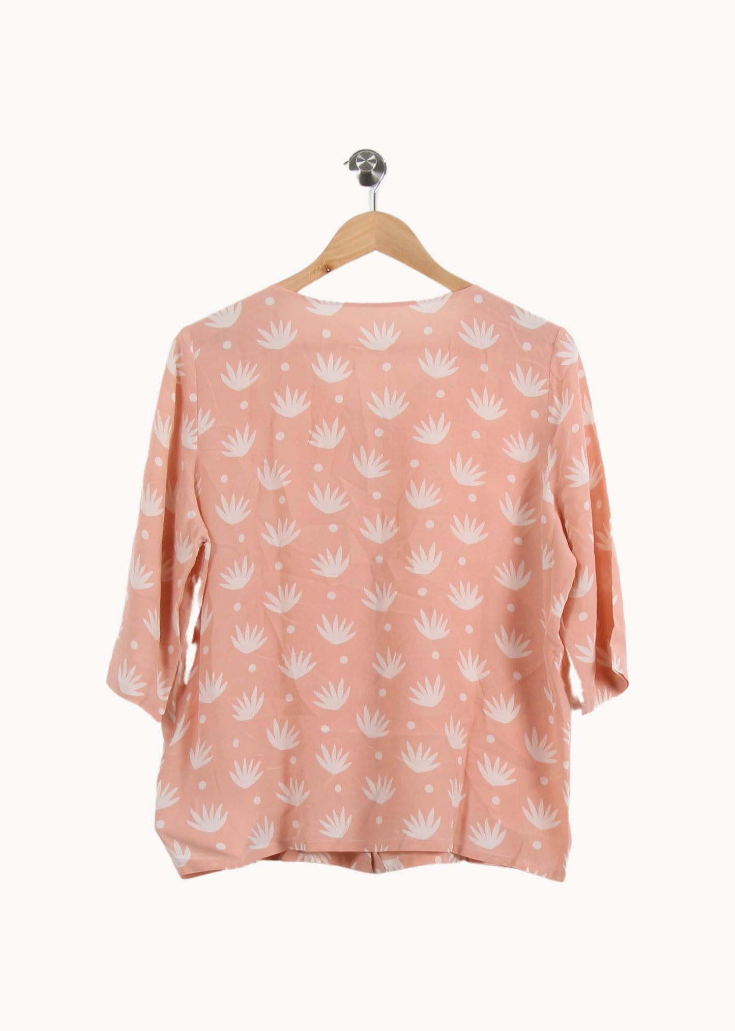 Blouse Rose et Blanche - Taille XL/42