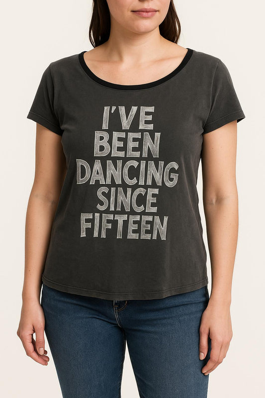 Tee-shirt Gris et Noir - Taille L/40