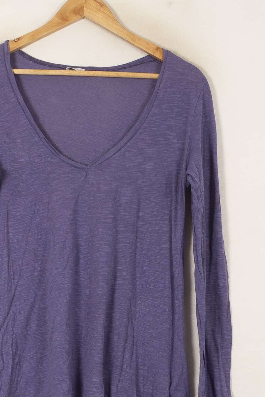 Tee-shirt Manches Longues Bleu - Taille M/38