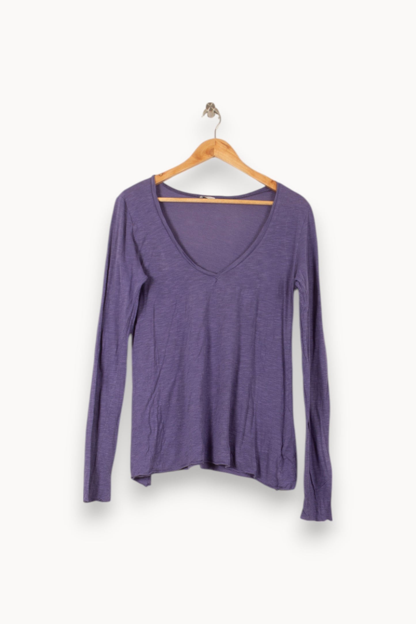 Tee-shirt Manches Longues Bleu - Taille M/38