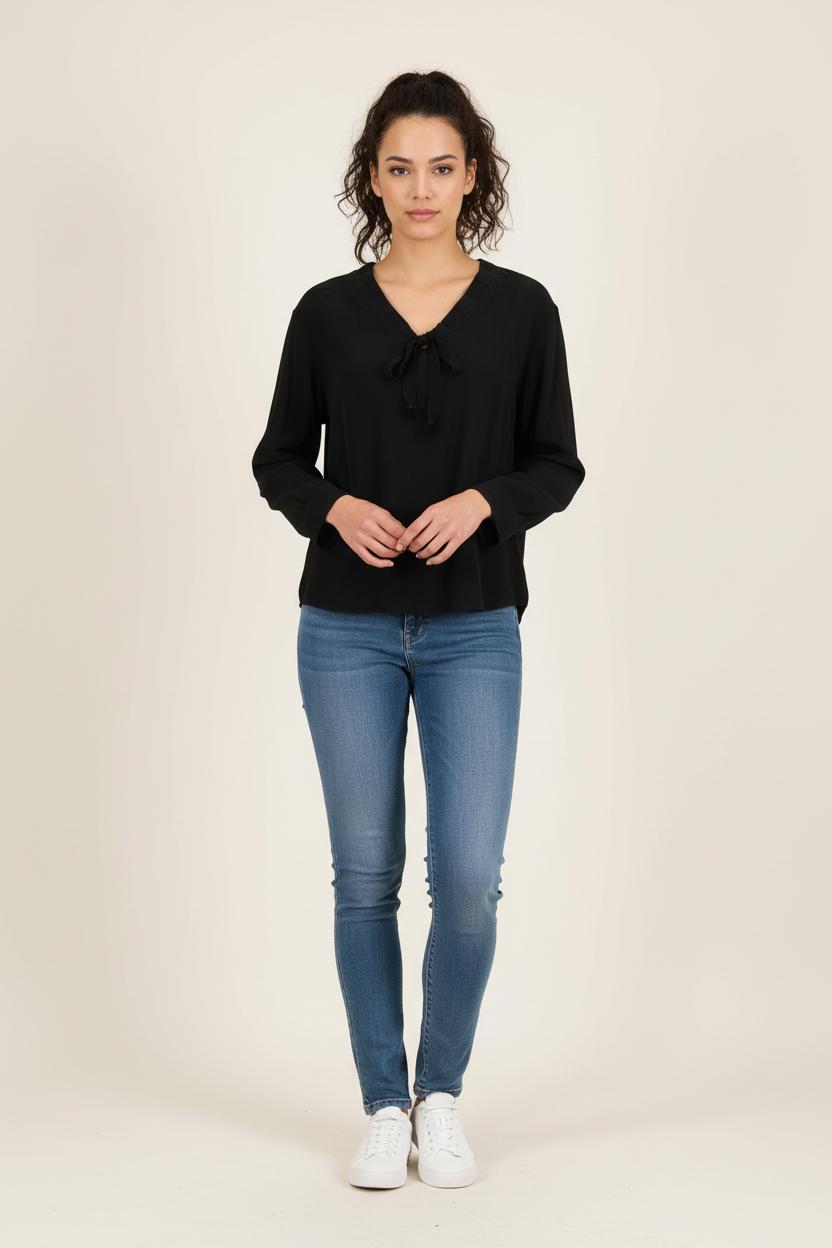 Blouse noire - Taille L/40