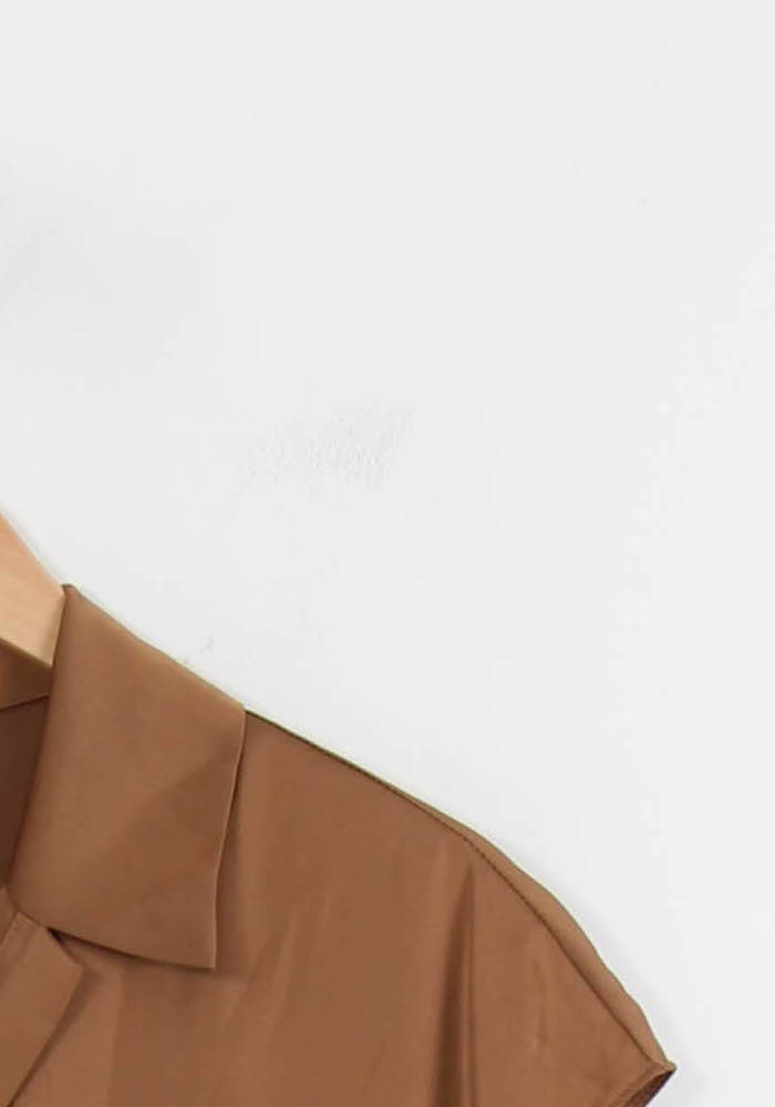 Blouse marron - Taille M/38