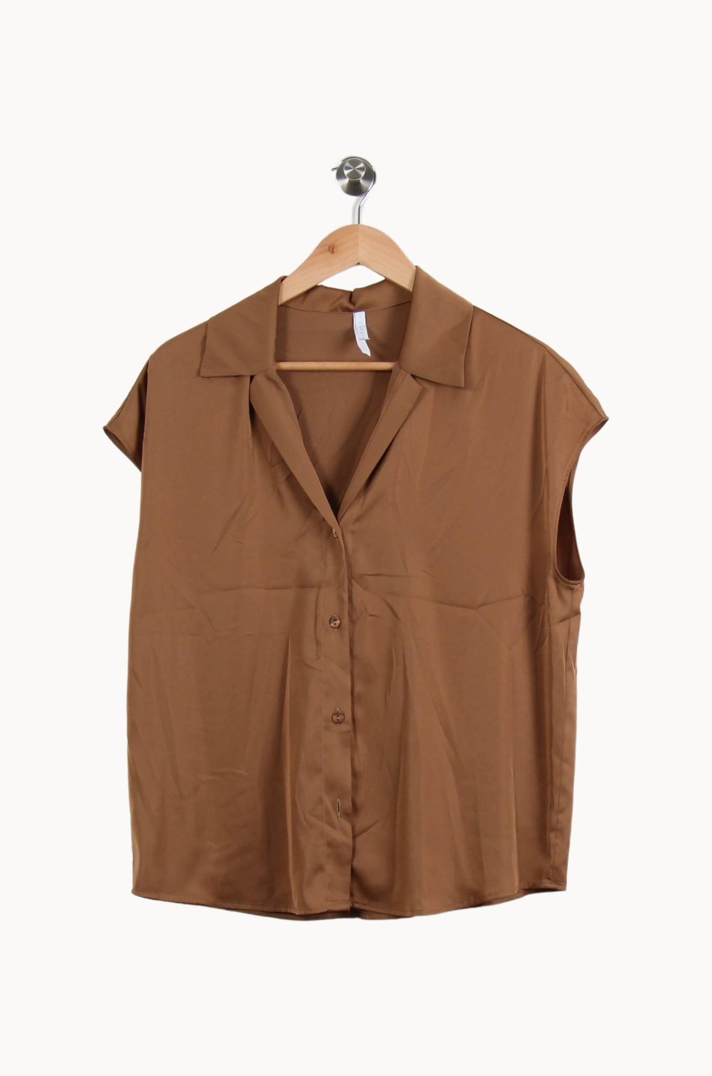 Blouse marron - Taille M/38