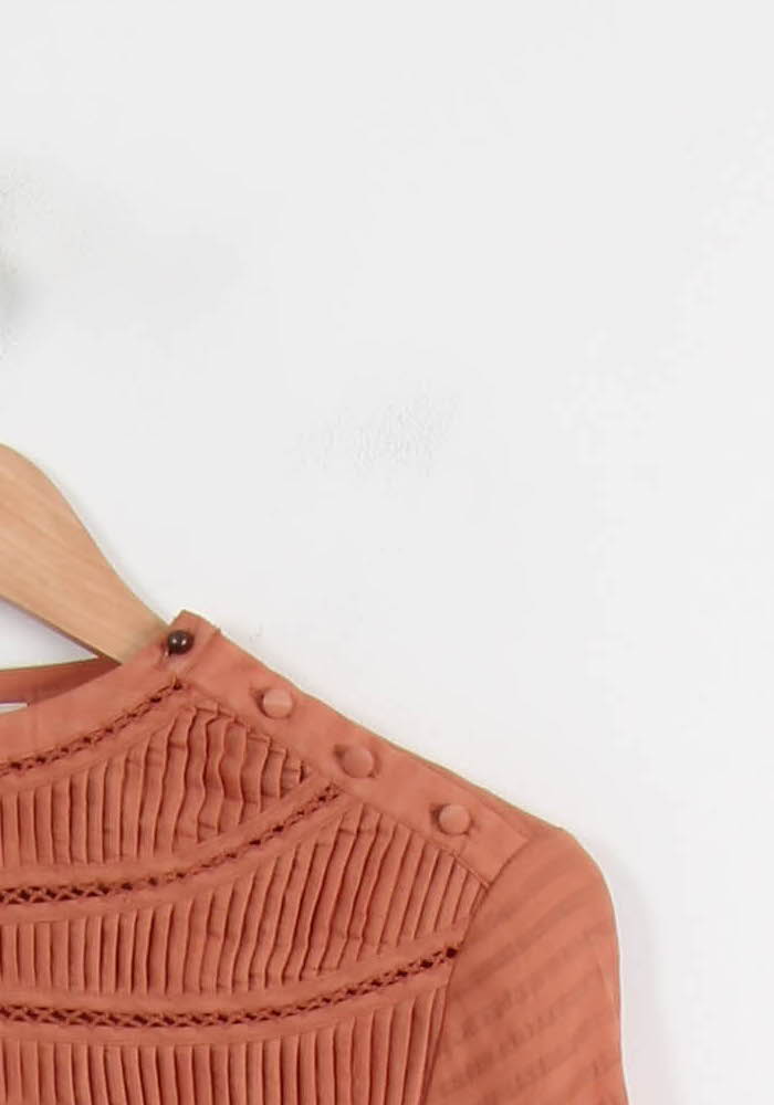 Blouse Rose - Taille S/36