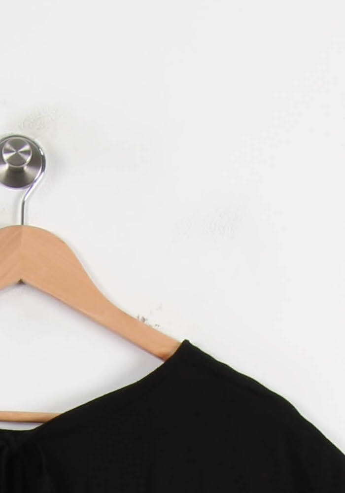 Blouse Noire - Taille S/36