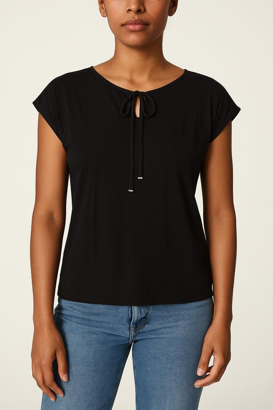 Blouse Noire - Taille S/36