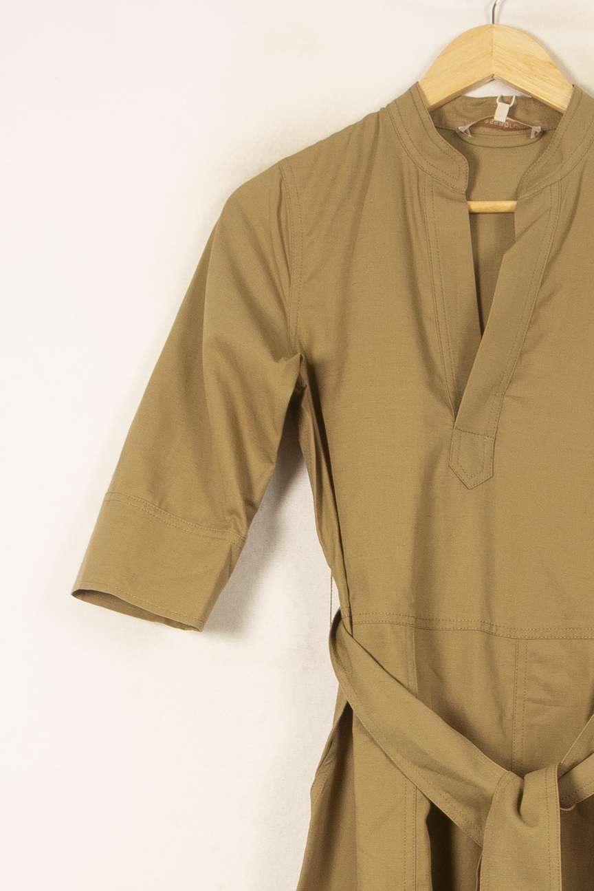 Robe Midi Marron - Taille XS/34