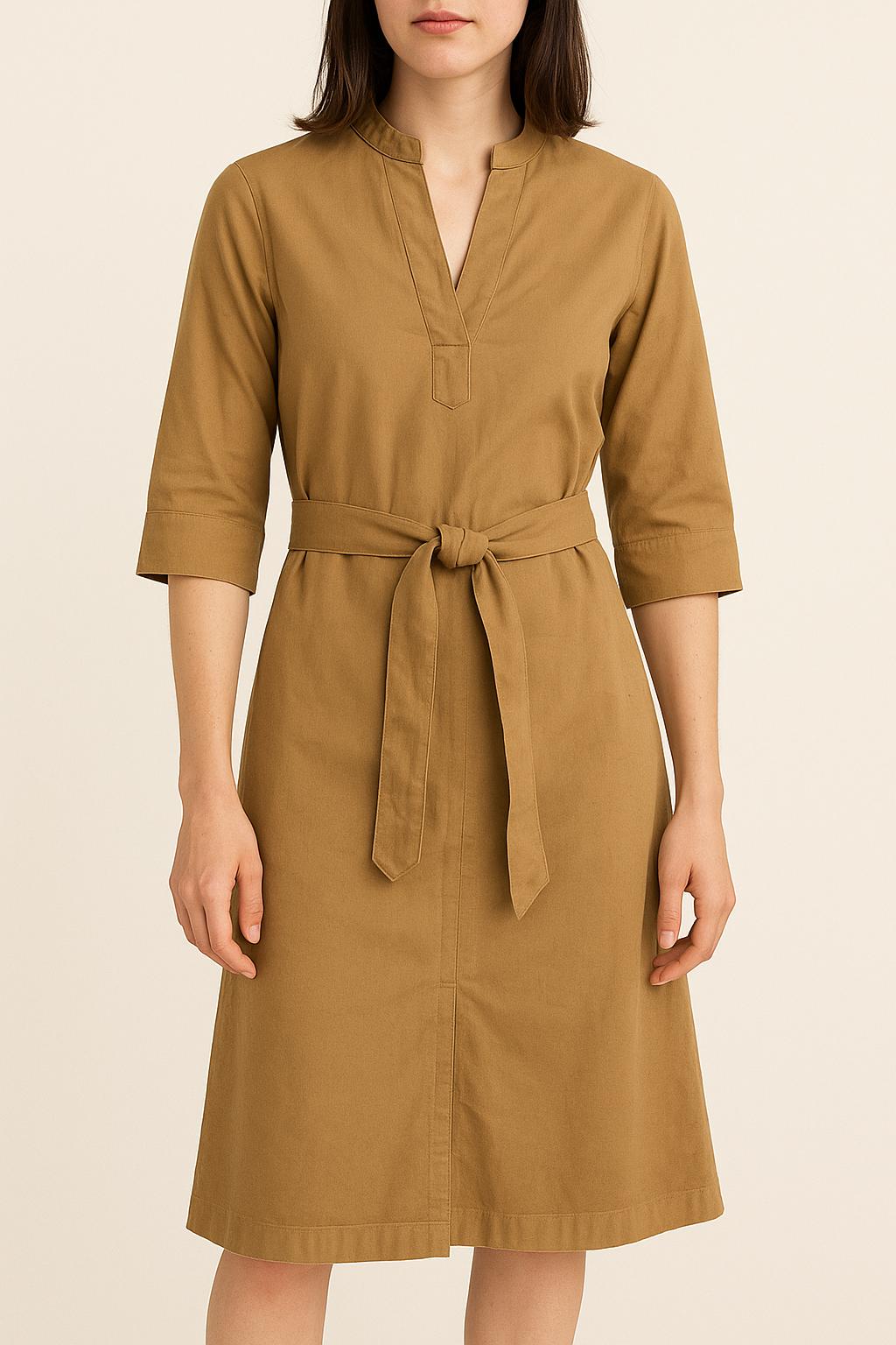 Robe Midi Marron - Taille XS/34