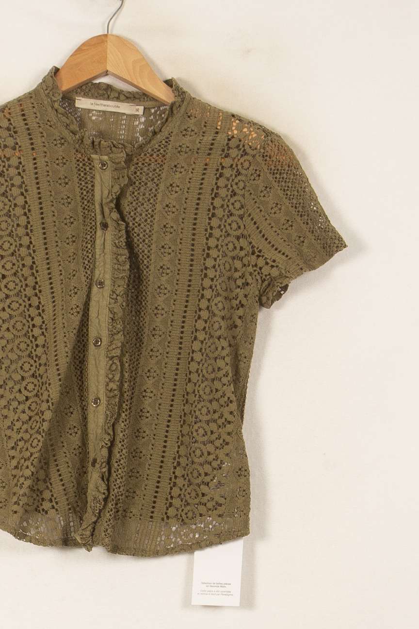 Chemisier Vert - Taille S/36